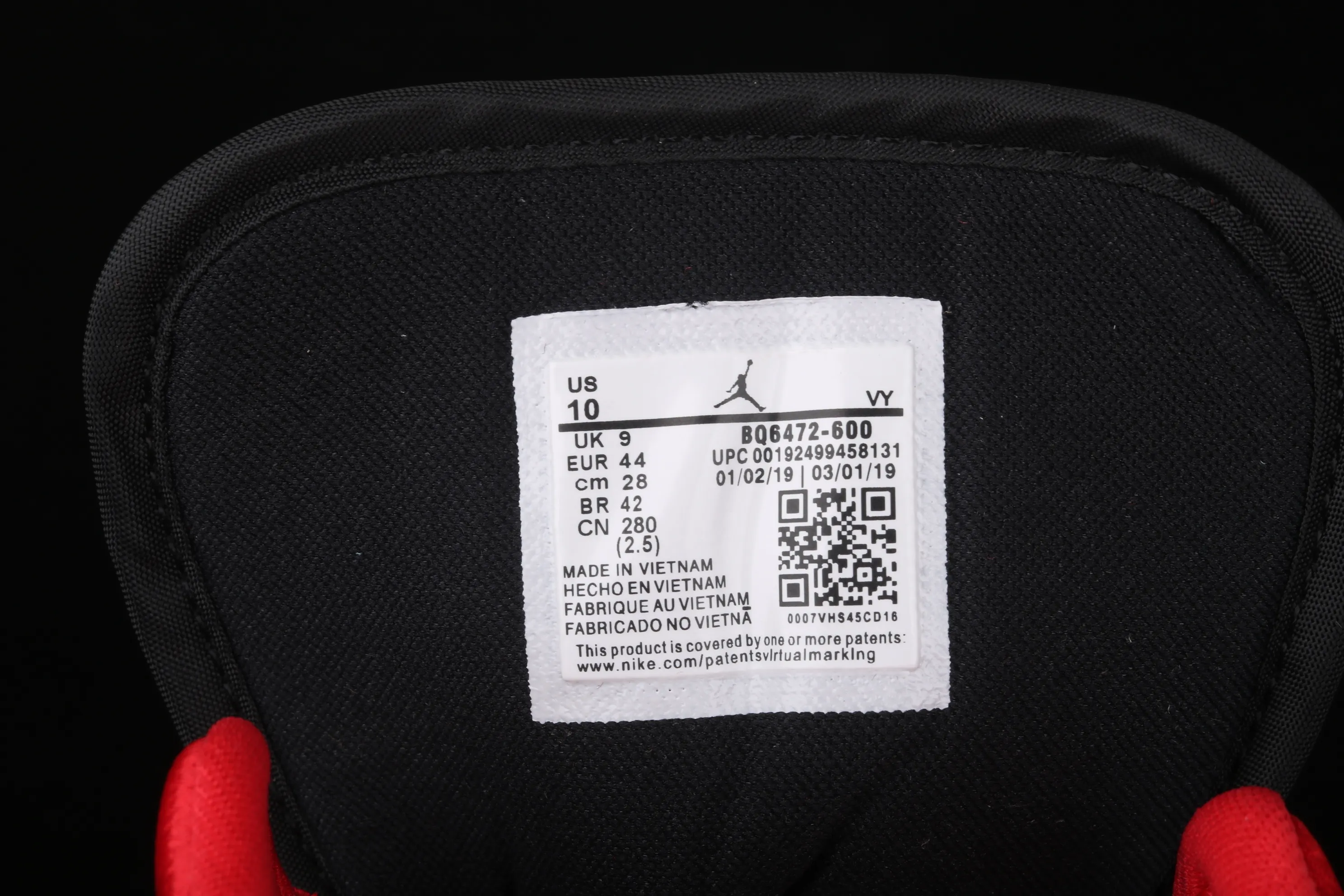 All categories Air Jordan Jordan series basketball shoes Air Jordan 1 Mid Air Jordan 1 Mid WMNS AJ1 Joe 1 black red patent leather silk BQ6472-600